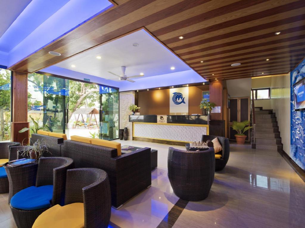 몰디브 마푸시, 아레나 비치 호텔 (Arena Beach Hotel at Maafushi)의 바다 전망